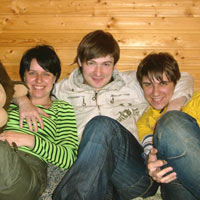 Москва, на даче друзей, №4. Иван Левин, июль 2008 г.