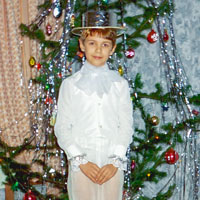 Новогодний костюм. Иван Левин, 28 декабря 1995 г.