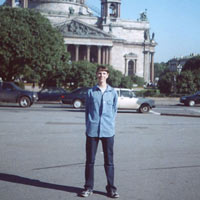 В Питере, №1. Иван Левин, июль 2003 г.